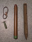 Сигнальный мина СМ-320, зеленого цвета, полный комплект