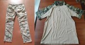 Тактический комплект multicam: брюки...