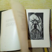 Раритетна стара книга "Hitler in der Karikatur der Welt". Гітлер у своїй карикатурі . Колекція зображень ".