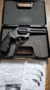 Револьвер під патрон флобера Trooper S (4.5" , 4.0mm), ворон