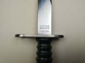 Штык Sig Stgw. 57. Ранний. Клеймо VICTORIA SCHWYZ. №18899. Подвес.