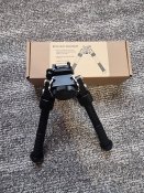 Телескопические сошки копия Atlas BT10-LW17 под вивер с быстросьемным креплением