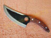 Тесак кухонный Black Steel  нож топор туристический с чехлом 31,5 см
