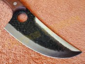 Тесак кухонный Black Steel  нож топор туристический с чехлом 31,5 см