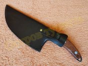 Тесак кухонный Black Steel  нож топор туристический с чехлом 31,5 см