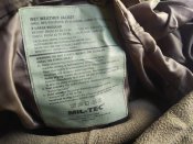 Парка Mil-Tec (тёплая непромокаемая XL) Wet Weather Jacket With Fleece Liner, олива, новая