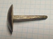 Тыльник пистоля с гравировкой