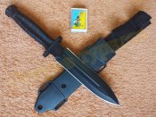 Тактический военный обоюдоострый нож 5518A Black 30 см