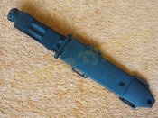 Тактический военный обоюдоострый нож 5518A Black 30 см