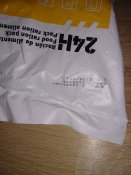 Іспанський добовий сухий пайок/сухпай Іспанії