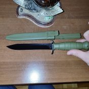 Ніж Glock 78. Колір олива. Оригінал.