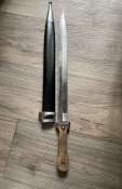 Бебут прямий зразка 1907року