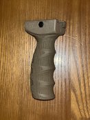 Fab defence rubberized ergonomic foregrip