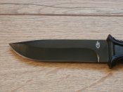 Тактичний ніж Gerber Strongarm Fixed Black 24.8см.Кріплення на руку,ногу,пояс,моллі