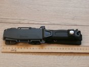 Тактичний ніж Gerber Strongarm Fixed Black 24.8см.Кріплення на руку,ногу,пояс,моллі