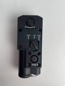 Лазерний цілевказівник cqbl-1, green laser, black, арт: 42090