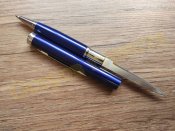 Нож-Ручка шариковая blue