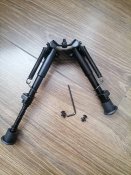 Нові телескопічні сошки по типу Harris, під планку M-LOK.
