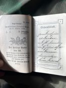 Немецкий карманный молитвинник