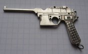 Брелок / подвеска пистолет Маузер К96 - Mauser C96