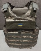 Британський бронежилет NP Aerospace в пікселі. Великий розмір.