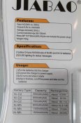 Универсальное зарядное устройство для батареек AAA AA Jiabao + 4 аккумулятора ААА (1353)