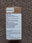 Фонарик ударостойкий водозащищенный Philips 18650 1200 mAh