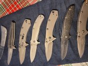 Сім оригіональних ножів Kershaw USA