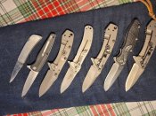 Сім оригіональних ножів Kershaw USA