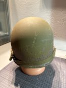 Каска M1, послевоенный европеец с сеткой