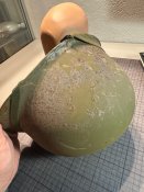 Каска M1, послевоенный европеец с сеткой