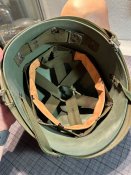 Каска M1, послевоенный европеец с сеткой