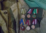 лот нагород і речей спецпідрозділу росгвардії Ахмат (ЧВК Кадирова)