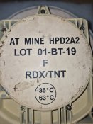 Макет .Французская противотанковая   мина  HPD2 A2.