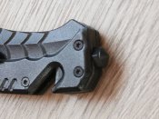 Туристичний Складний викидний ніж Boker Black Cobra з стропорізом,склобоєм,кліпса 20.5см