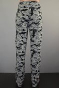 Тёплые флисовые штаны, поддёвка Camo (S)