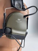 Активні навушники 3m peltor comtac V + кнопка ptt peltor, арт: 42143