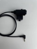 Адаптер-тангента ptt military для motorola talkabout 1-pin, арт: 42151
