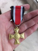 Крест выслуги 25 лет в Вермахте