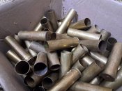Гільза мисливська латунна стріляна 16 калібр