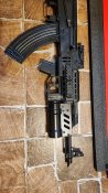 Страйкбольна штурмова гвинтівка винтовка E&L AKMC ELMS Airsoft gun
