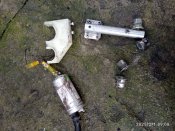 Деталі кріплення двигуна  та різне з шахеда