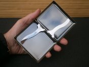 Футляр металевий на 20 сигарет Тризуб UA-9