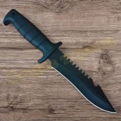 Нож охотничий BGOK 177A с чехлом и стропорезом 29см