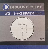 Оптический прицел Discovery Optics WG 1.2-6X24IRAI