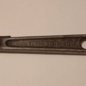 Ganz Stahl D.R.G.M. Einhander 8"