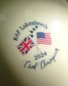 Бильярдный шар RAF Lakenheath ВВС США в Великобритания.