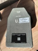Керамічні бронепластини ESAPI REV-H/J, Розмір: X-Small, 7,2"х11,5" (18х29 см) NIJ IV (ДСТУ 6)