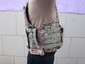 Плитоноска с подсумками для магазинов АК в расцветке МТР (мультикам).