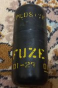 Упаковка, тубус від підривника до снаряду 122 мм. 4 види та 155 мм - 2 вида